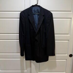 Hugo Boss Pinstripe Blazer Sport‎ Coat Business Career Made in USA 42L